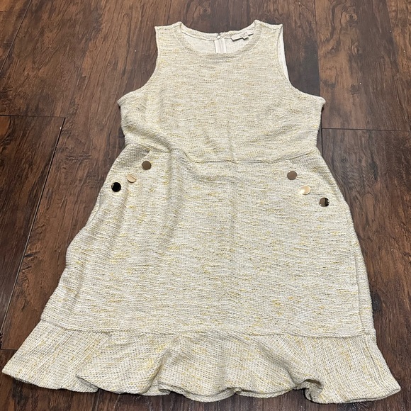 Loft Petite Mini Sleeveless Pocket Dress - Picture 1 of 12